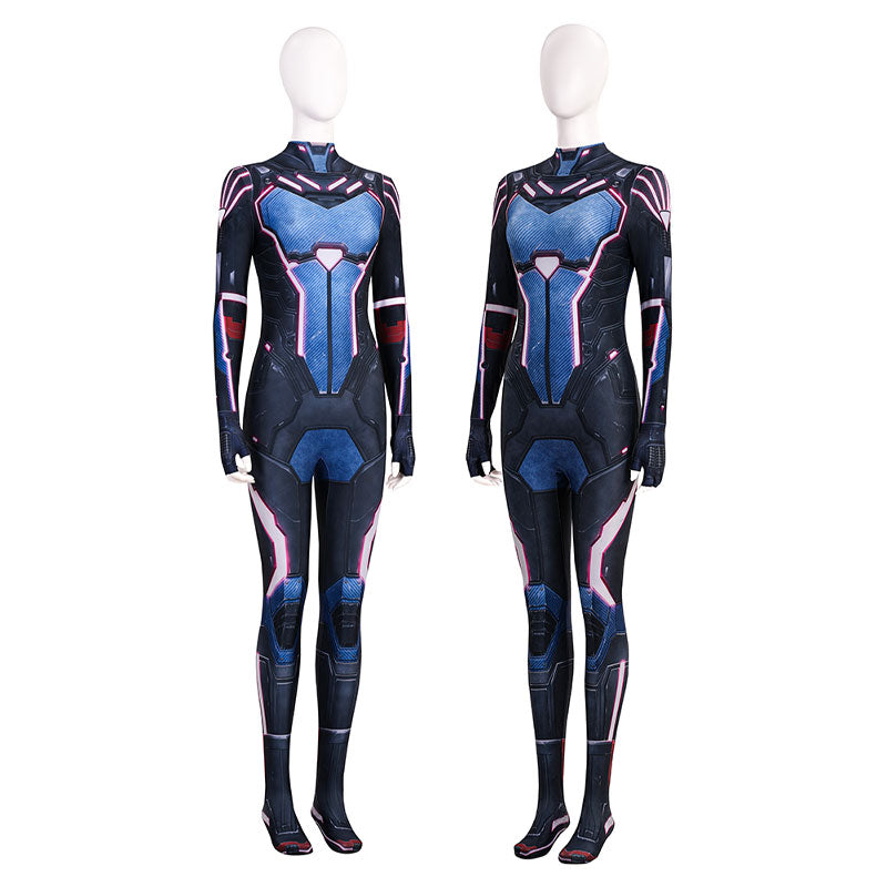 Split Fiction Mio Jumpsuit Cosplay Costumes