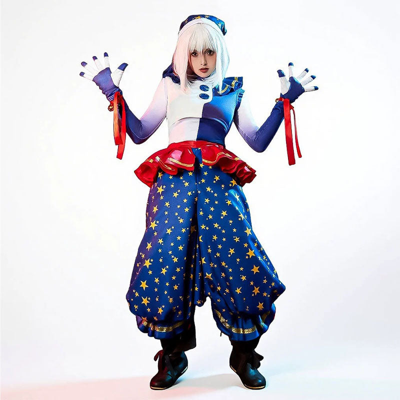 Game Five Nights at Freddy's Moon Halloween Clown Cosplay Costumes