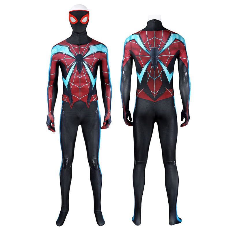 Marvel's Spider Man 2 Miles Morales EVOLVED SUIT Cosplay Costume