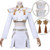 KPop Demon Hunters Zoey White Stage Outfit Cosplay Costume