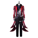 Game Genshin Impact Diluc Red Dead of Night Fullset Cosplay Costume