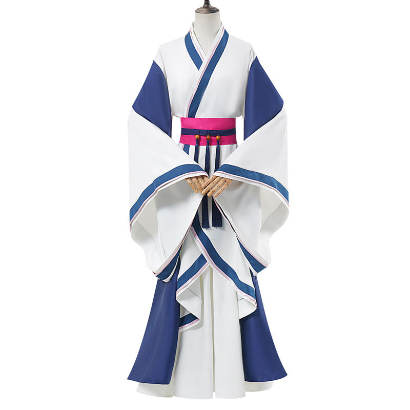 The Apothecary Diaries Maomao White Blue Cosplay Costume