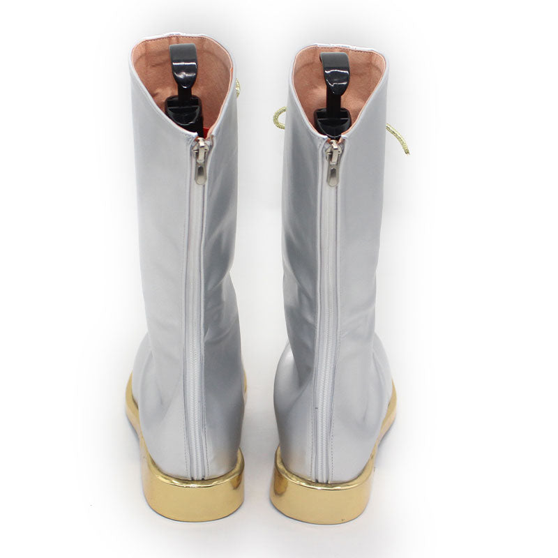 KPop Demon Hunters Zoey White Stage Cosplay Shoes