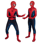 Marvel's Spiderman Vintage Comic Book Suit Kids Jumpsuits Cosplay Costume