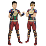 The Boys 3 A-Train Kids Jumpsuit Cosplay Costume