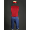 One Piece Monkey D. Luffy Vest Fullset Cosplay Costumes