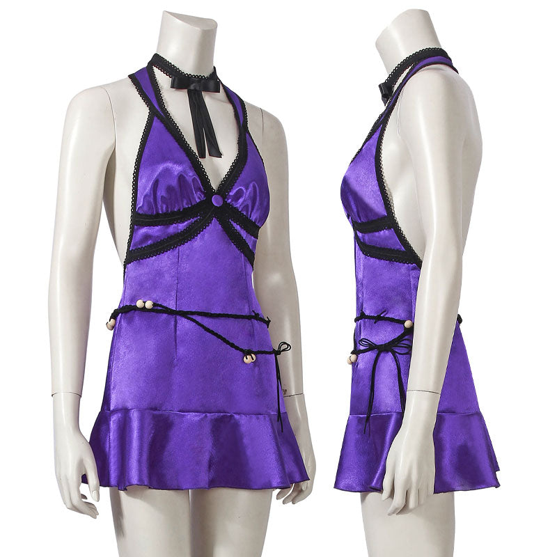 Buy Final Fantasy VII Remake Tifa Lockhart Purple Cosplay Costumes – Cosplay Clans Buy Final Fantasy VII Remake Tifa Lockhart Purple Cosplay Costumes – Cosplay Clans