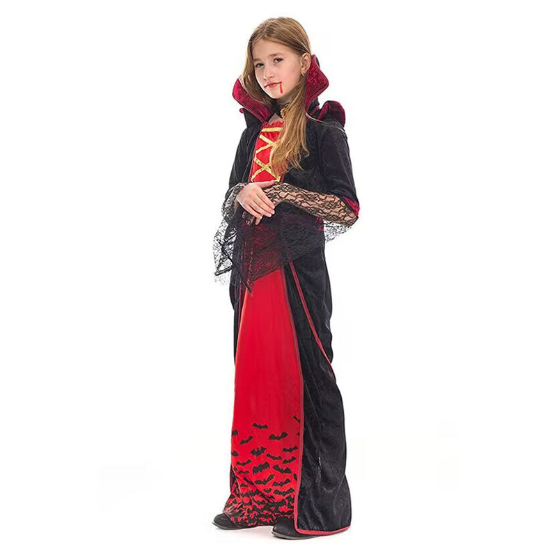 European Halloween Party Vampire Witch Children's Dress Cosplay Costumes