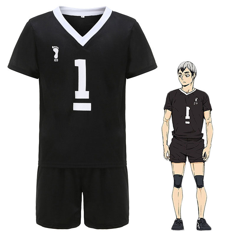 Anime Haikyuu Inarizaki High School Atsumu Miya Cosplay Costume