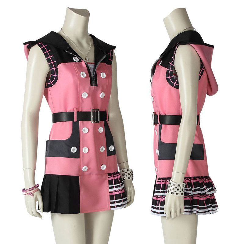 Game Kingdom Hearts Kairi Cosplay Costume