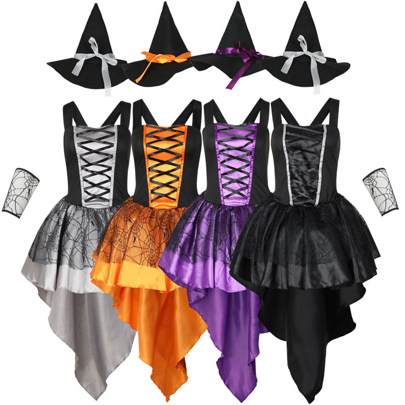 Halloween Party Witch Dress Cosplay Costumes