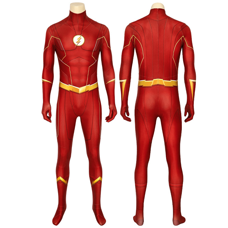 The Flash Season 6 Barry Allen Jumpsuit Cosplay Costumes