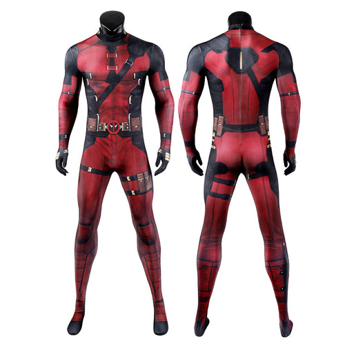 Deadpool 3 Wade Wilson Jumpsuit Cosplay Costumes