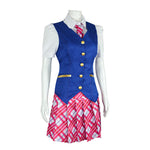 Barbie: Princess Charm School Delancy Devin Princess Hadley Uniform Cosplay Costumes