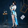 Genshin Impact Yelan Tranquil Banquet Outfit Cosplay Costumes