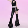 New Panty & Stocking with Garterbelt Polyurethane Black Cosplay Costumes