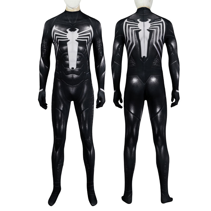 Marvel Spiderman 2 Venom Suit Cosplay Costumes