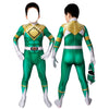 Mighty Morphin Power Rangers Yamato Tribe Knight Burai Dragon Ranger Green Ranger Children Cosplay Costumes