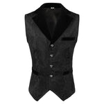 European Medieval Clothing Retro Gothic Long Dress Vest Halloween Cosplay Costumes