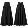 European Medieval Retro Gothic Lace Waist Lace Skirt Halloween Cosplay Costumes