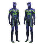 Spider-Man 2 Miles Morales Purple Reign Jumpsuit Cosplay Costumes