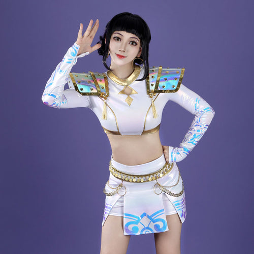 KPop Demon Hunters Zoey White Cosplay