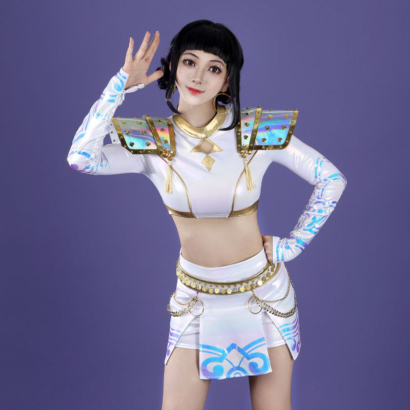 KPop Demon Hunters Zoey White Cosplay
