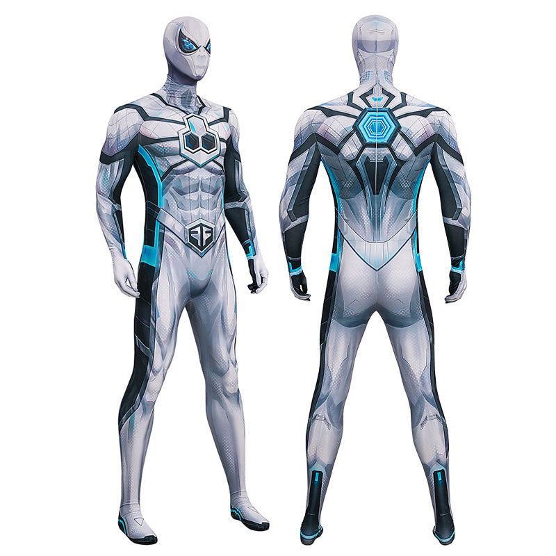 Marvel Rivals Spider Man Future Foundation Jumpsuit Cosplay Costumes