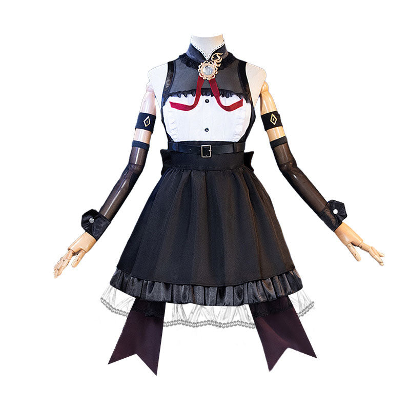 Don Quijote x Puella Magi Madoka Magica Sakura Kyouko Miki Sayaka Black Cosplay Costumes