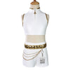 KPop Demon Hunters Rumi Children's White Cosplay Costumes