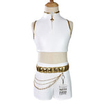 KPop Demon Hunters Rumi Children's White Cosplay Costumes