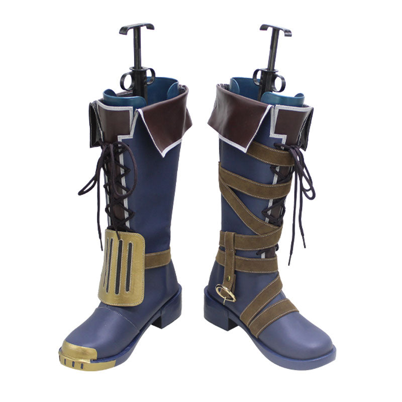 LOL Arcane Vi Cosplay Shoes