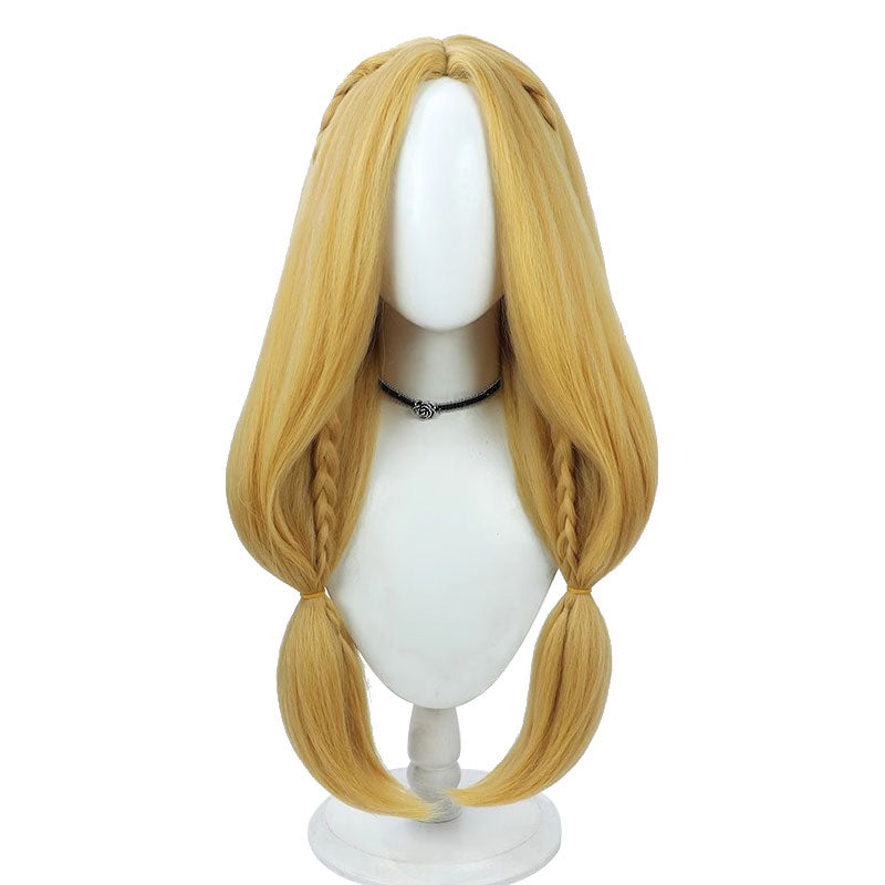 Delicious in Dungeon Marcille Donato Gold Cosplay Wigs