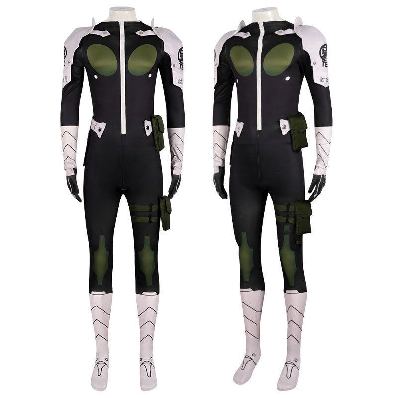 Kaiju No. 8 Kafka Hibino Jumpsuit Cosplay Costumes