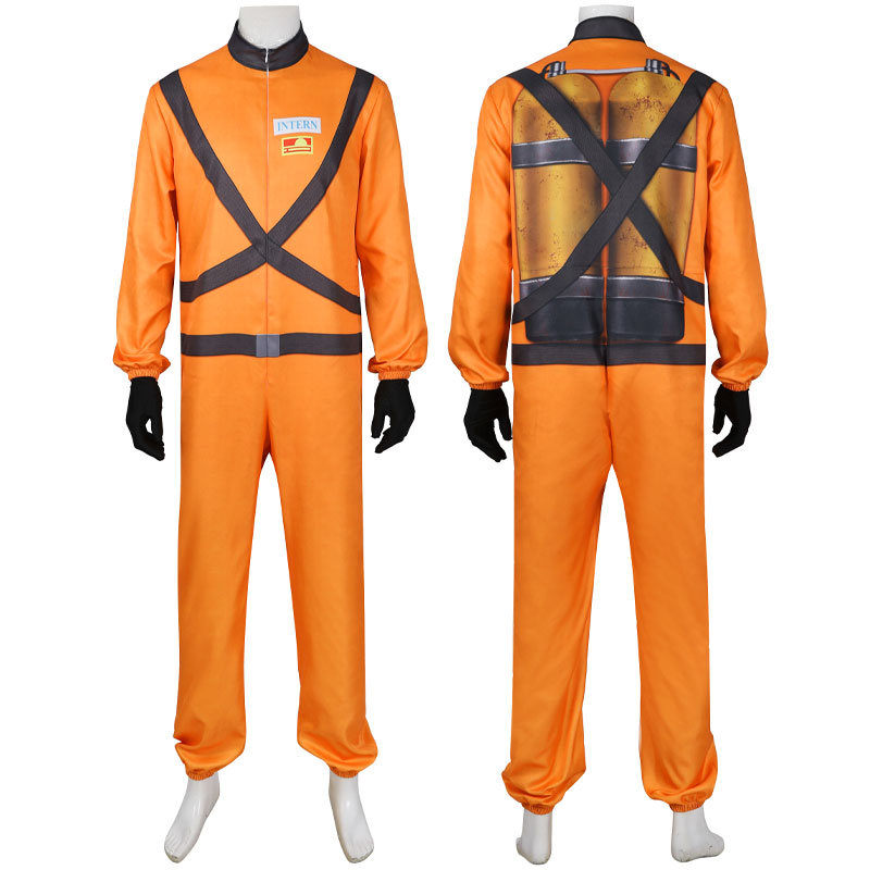 Lethal Company Employee Jumpsuit Cosplay Costumes