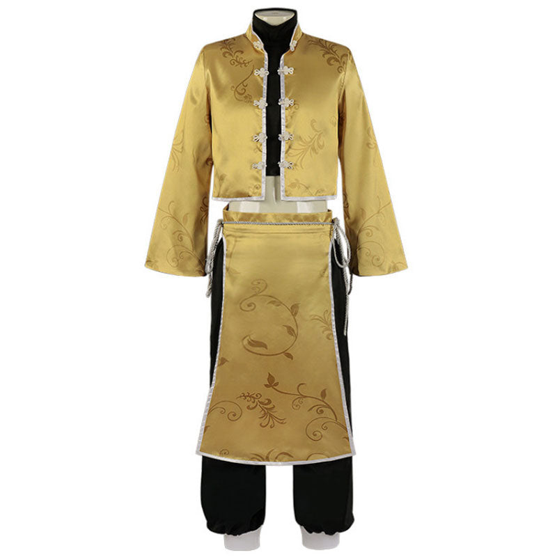 Anime Blue Lock Meguru Bachira China Kung Fu Style Cosplay Costumes