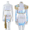 KPop Demon Hunters Mira White Outfit Cosplay Costumes