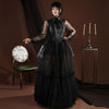 Wednesday Season 2 Wednesday Addams Black Dance Mesh Dress Cosplay Costumes