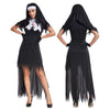 Halloween Zombie Vampire Nun Dress Cosplay Costumes