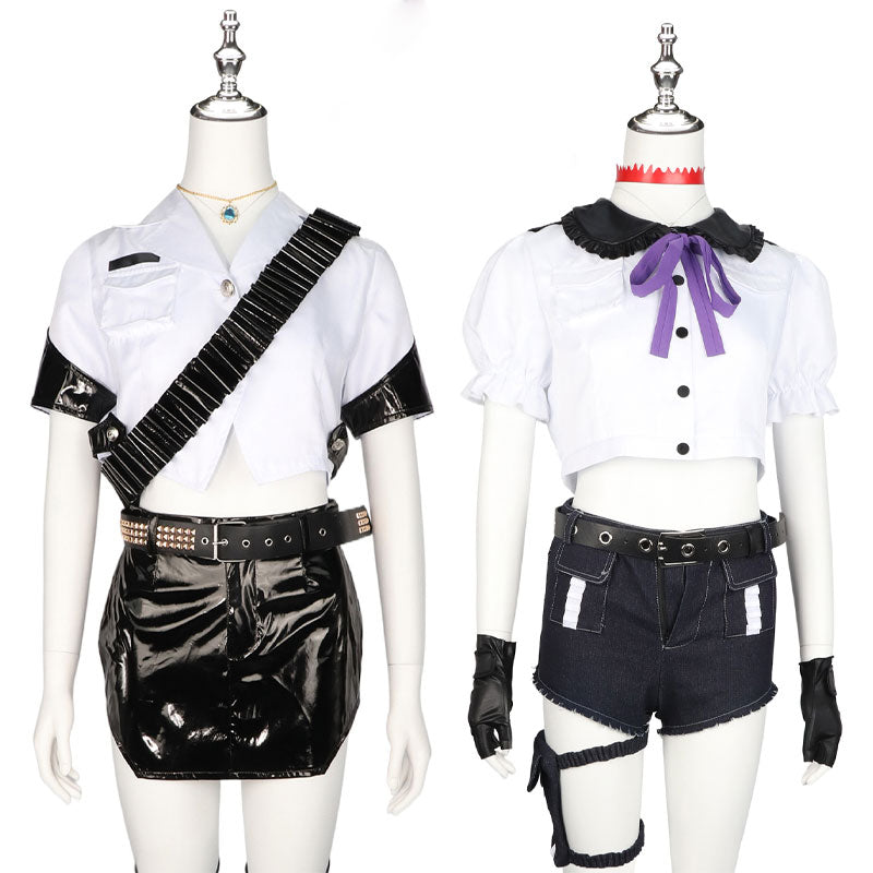 Panty & Stocking With Garterbelt Panty Stocking Police Cosplay Costumes