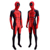 Deadpool Wade Wilson Red Jumpsuit Cosplay Costumes 