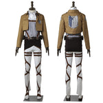 Attack on Titan Levi Ackerman Survey Corps Cosplay Costume