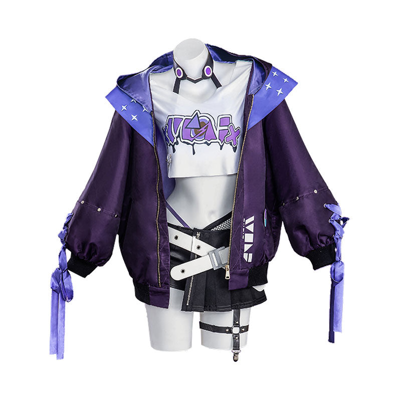 Honkai: Star Rail x Galaxy Silver Wolf Cosplay Costumes
