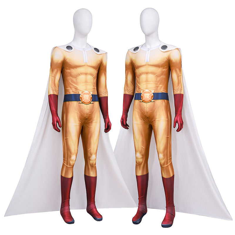 One Punch Man Season 3 Saitama Combat Cosplay Costumes
