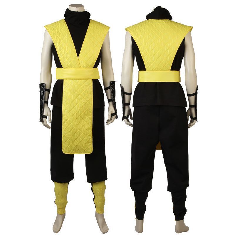 Mortal Kombat 2 Scorpion Cosplay Costumes