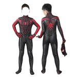 Spiderman PS5 2 Miles Morales Kids Jumpsuit Cosplay Costumes
