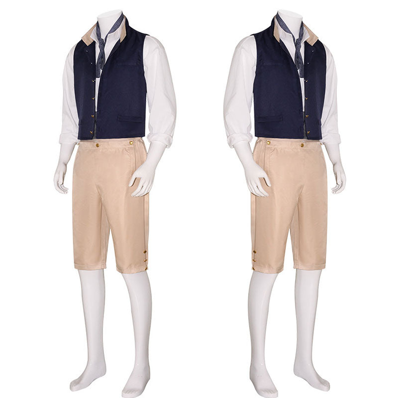 The Little Mermaid 2023 Prince Eric Outfit Cosplay Costumes