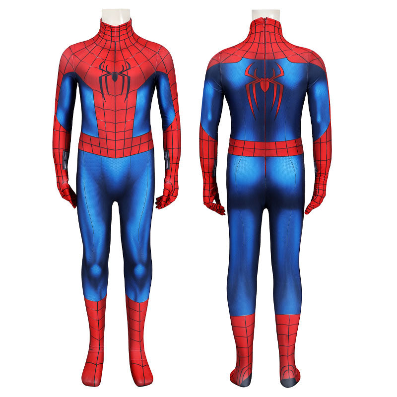Spider Man : Brand New Day Peter Parker Kids Jumpsuit Cosplay Costume