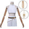 KPop Demon Hunters Rumi White Stage Outfit Cosplay Costume