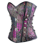 European Style Palace Steel Bone Punk Gothic Tights Corset Cosplay Costumes